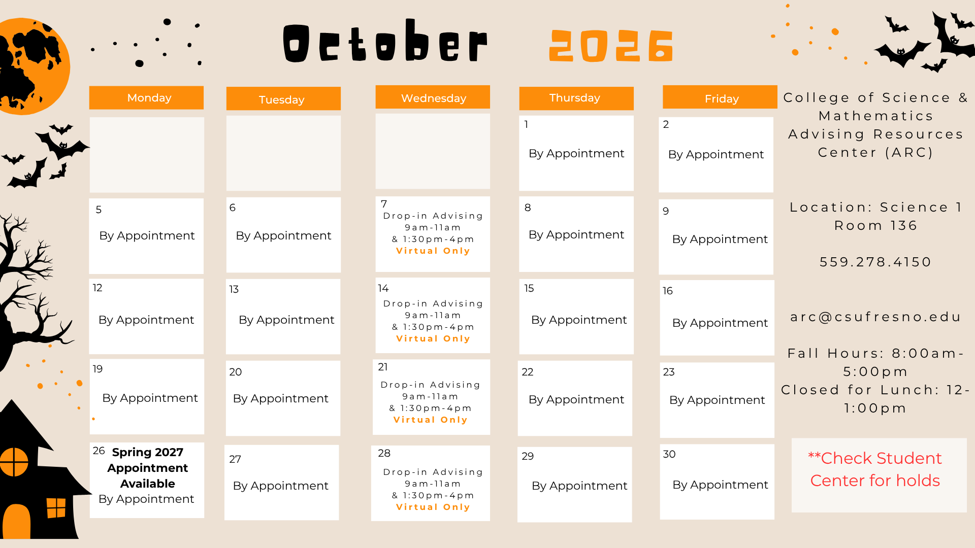 October 2026 Calendar