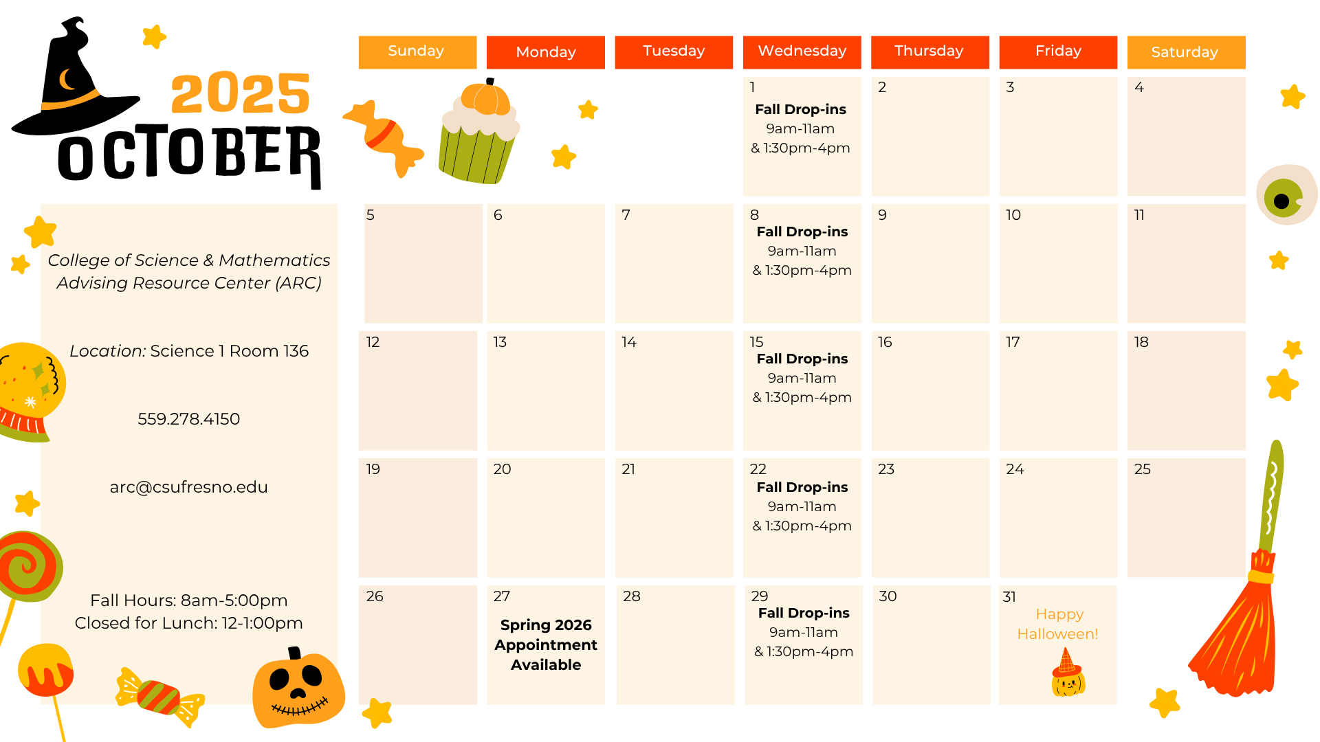 October 2025 Calendar Frame