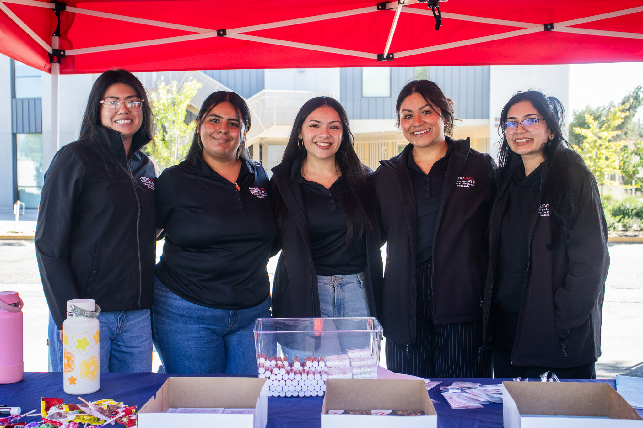 BITER Scholars at the Feria Educacion held at Fresno State