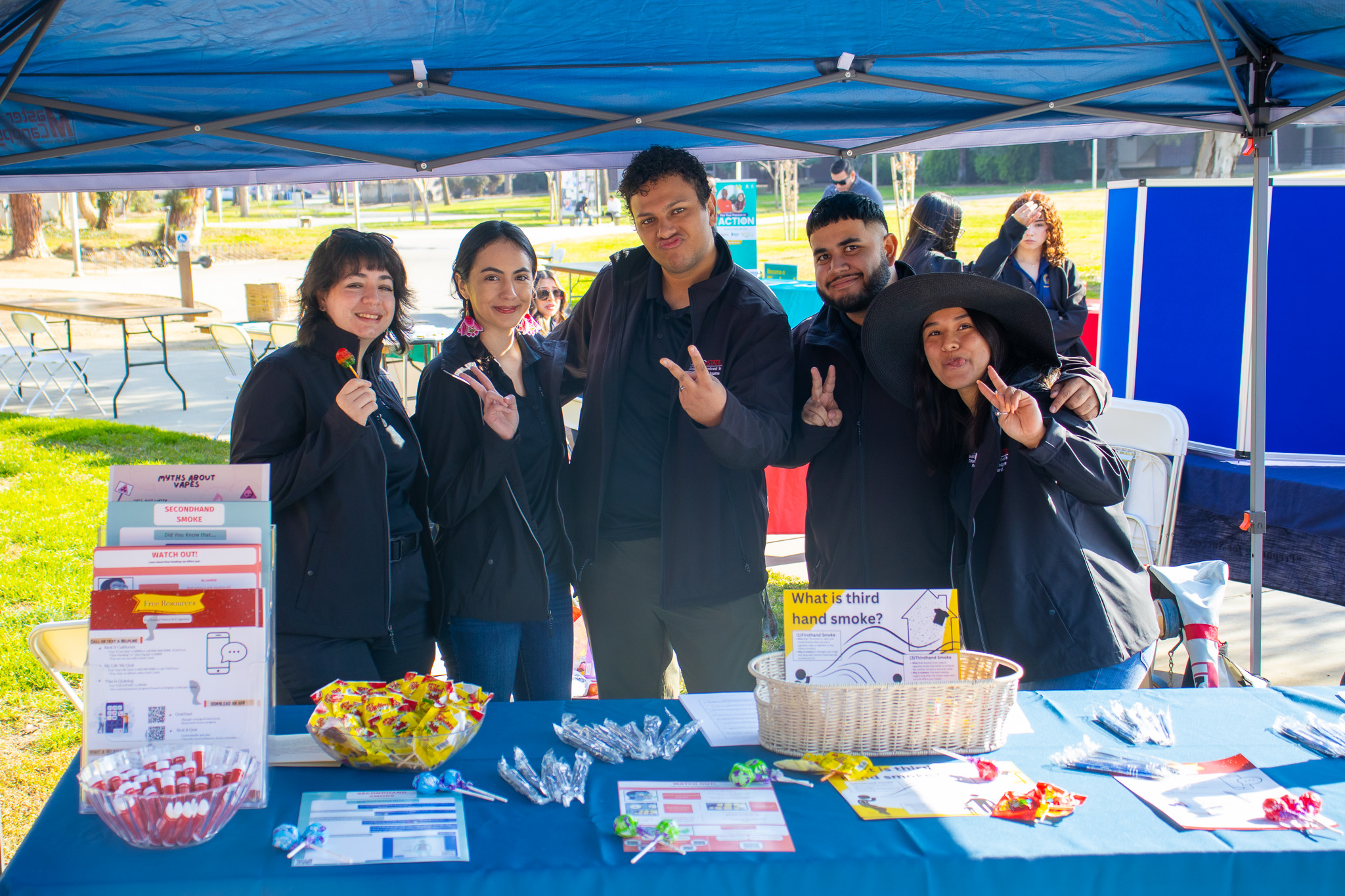 BITER Scholars tabling at the Chicano's Youth Conference BITER Scholars tabling at the Chicano's Youth Conference