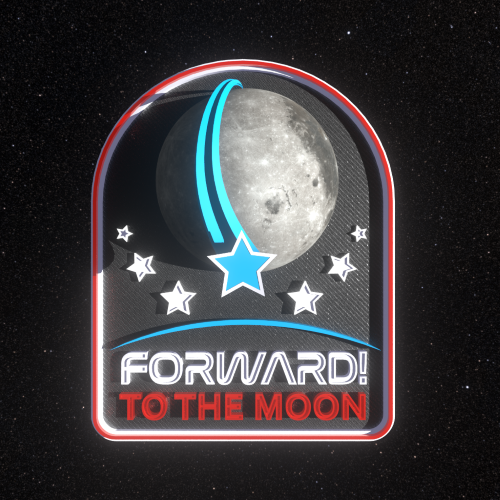 Forward to the Moon Poster