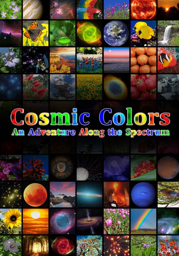 Cosmic Colors planetarium show poster