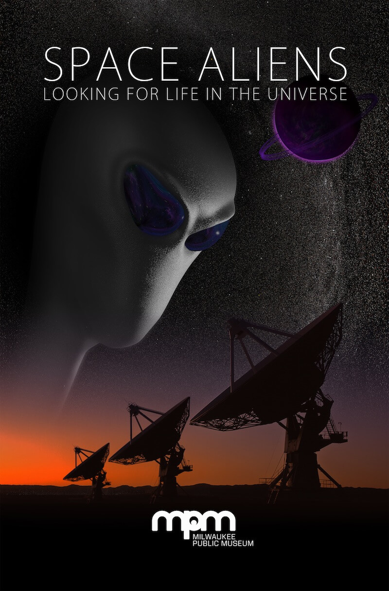 Poster for Space Aliens Planetarium Show