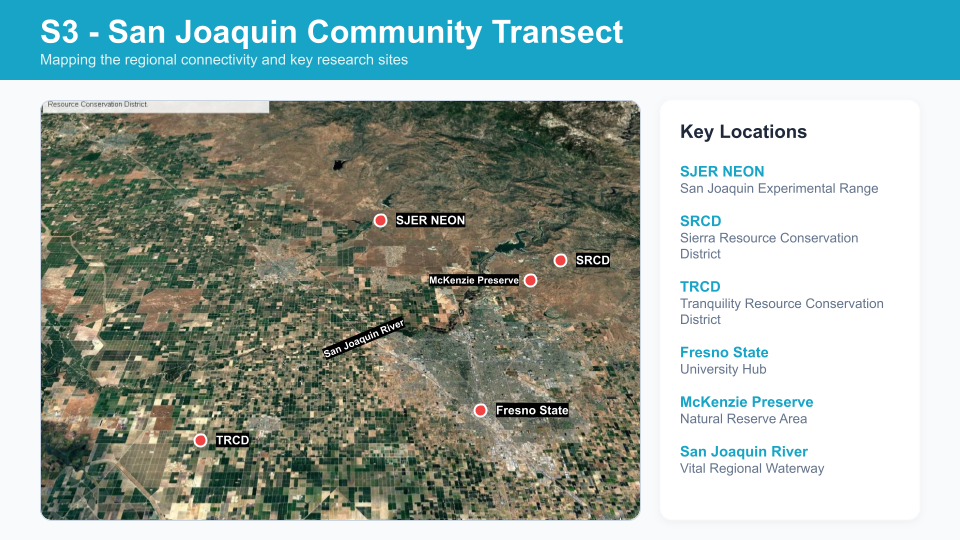 Mapview of communities surrounding Fresno State