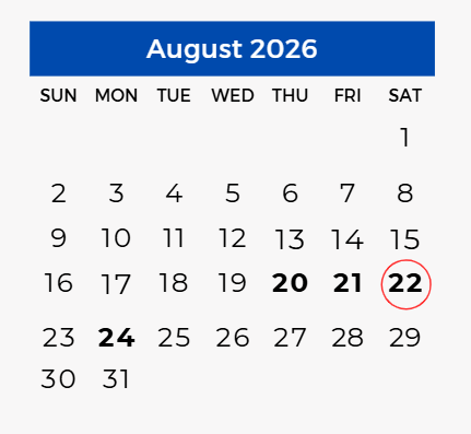 August 2026
