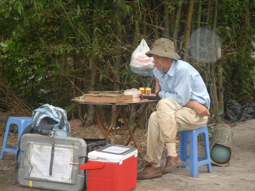 Relaxing on the Red River