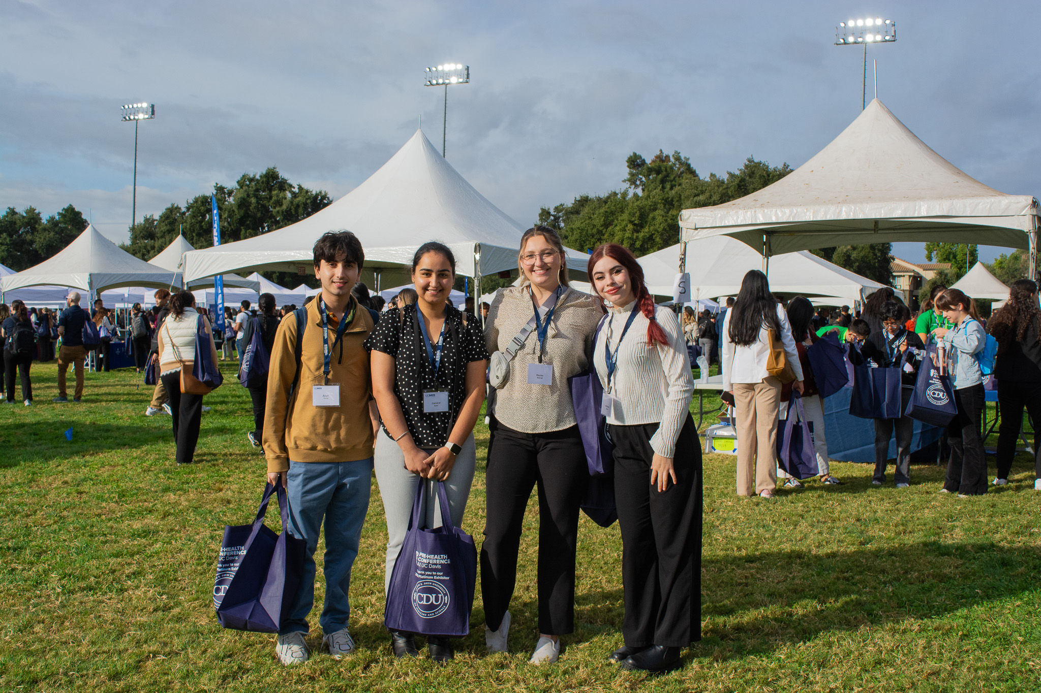 HCOP-HPP's group at the UC Davis 2023 Pre-Health Conference.