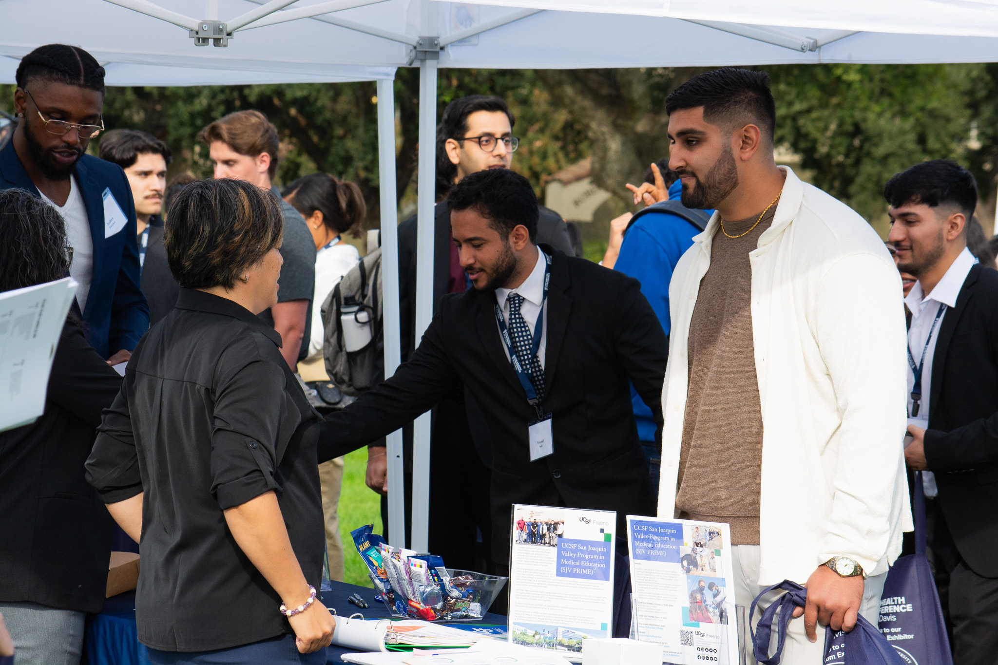 HCOP-HPP's group at the UC Davis 2023 Pre-Health Conference.