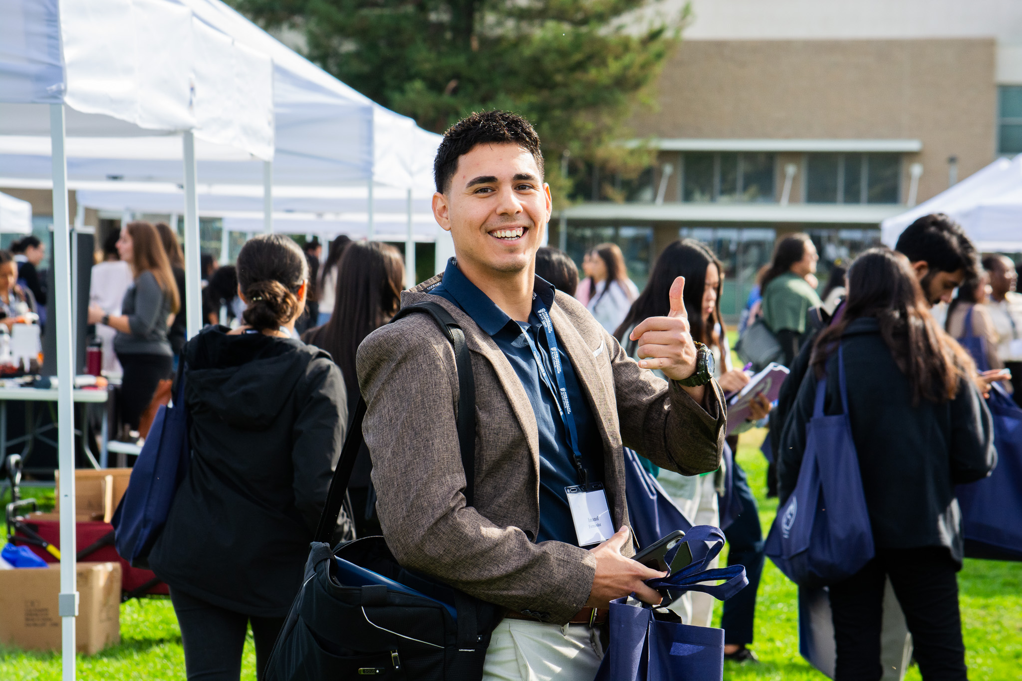 HCOP-HPP's group at the UC Davis 2023 Pre-Health Conference.