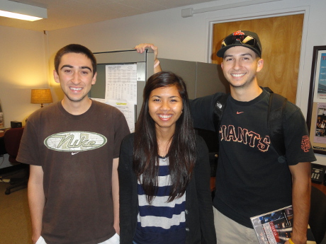 Daisy Manivong, Jason Frank and Isiah Quintanilla