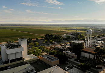 Aerial View of Fresno State