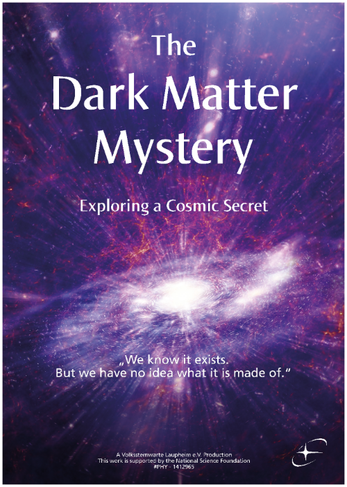 Dark Matter Mystery: Exploring a Cosmic Secret planetarium show poster