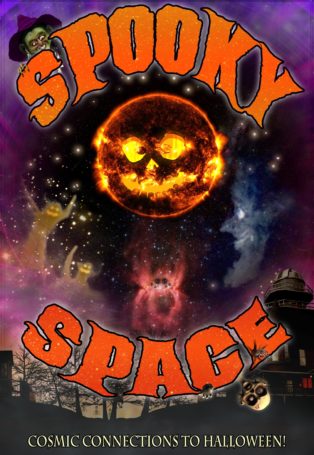 Spooky Space planetarium show poster