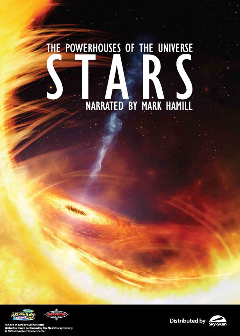 Poster for Stars: The Powerhouses of the Universe show