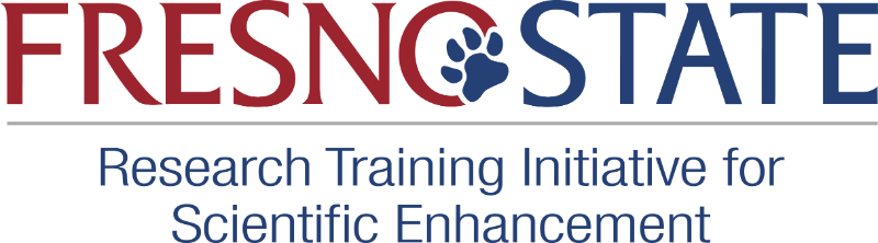 Fresno State Research Training Initiative for Scientific Enhancement Program Logo